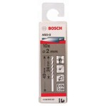 BOSCH 10tk. metallipuur HSS-G Standard 135 '2mm /24mm plastpakendis